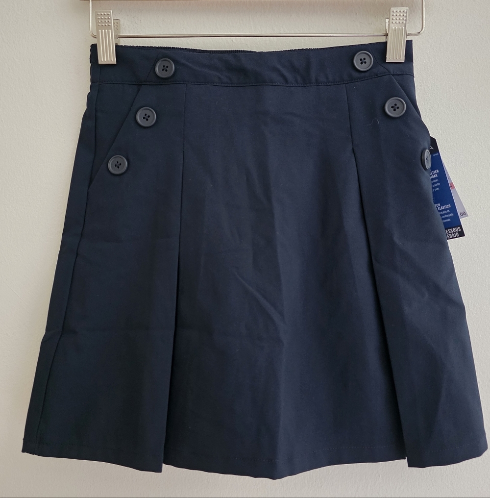Nautica Girl's School‎ Uniform In Navy Size 10 Skort
